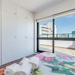 Lägenhet Cozy 2Br Central Terrace With Ac Parking Metro *